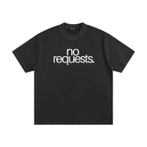 Bassloop. X Fat Worm Records No Requests Tee (Black)