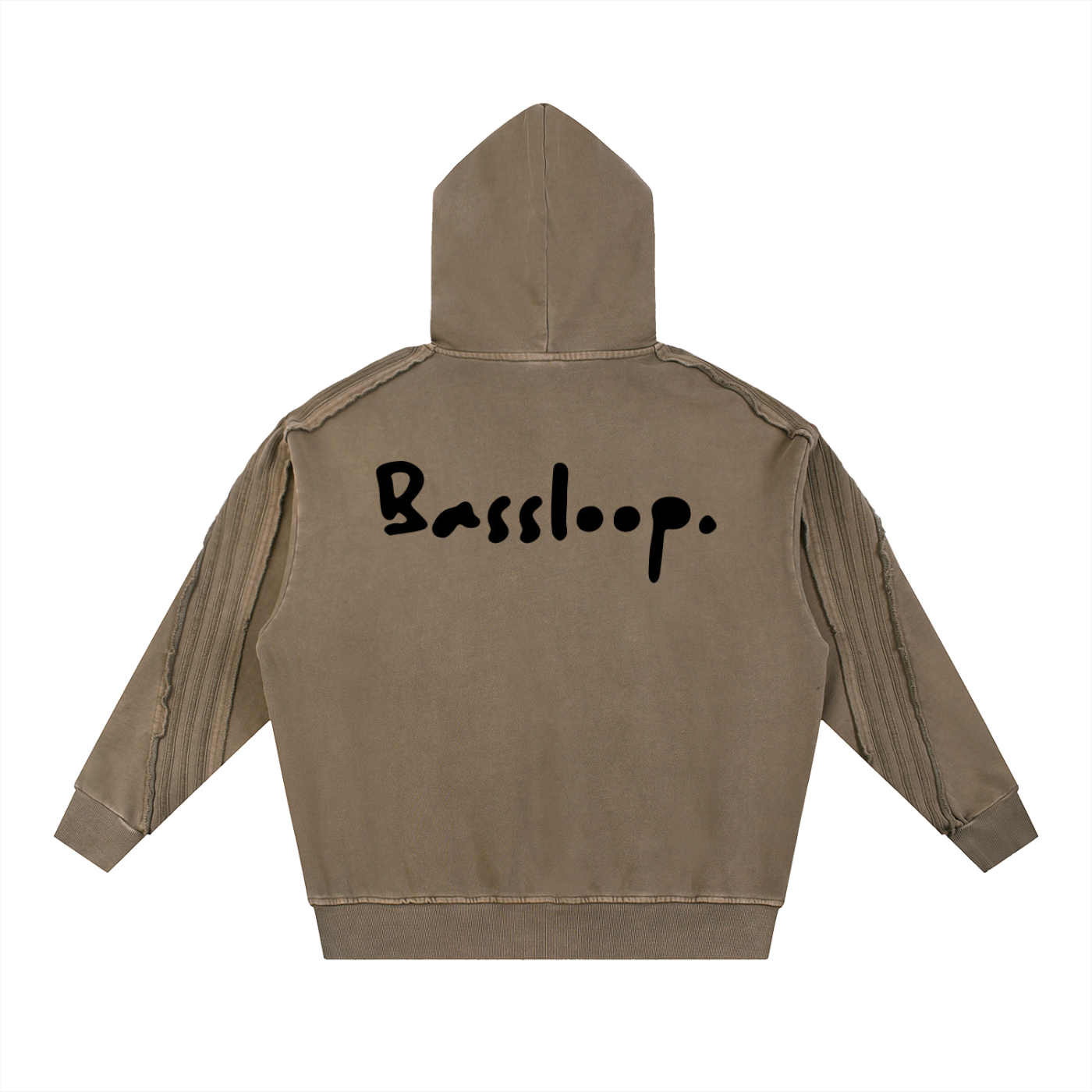 Bassloop. Tape Edge Hoodie