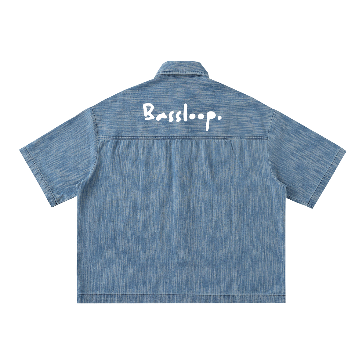 Bassloop. Distressed Denim Jacket