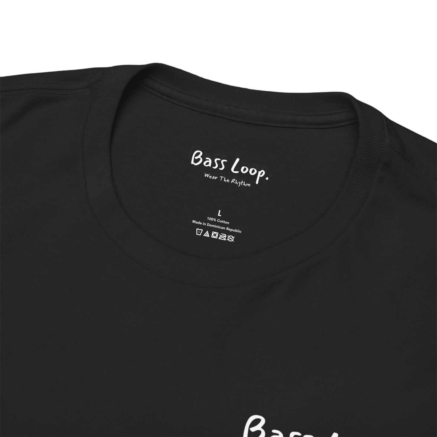black cassette tee.