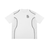 Bassloop. League Tee (White)