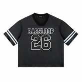 Bassloop. Script Mesh Jersey (Black)