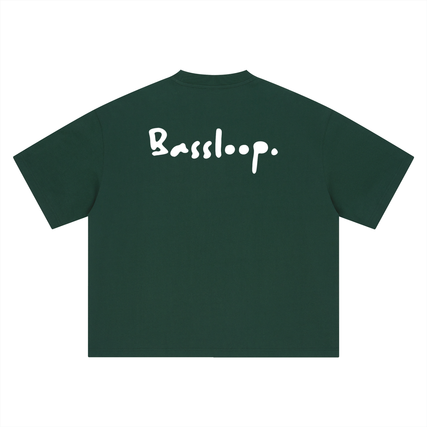 Bassloop. Industry Tee (White Text)