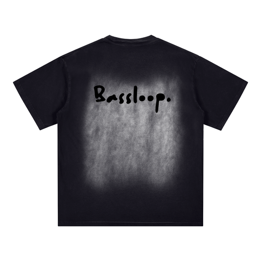 Bassloop. Patch Washed Tee
