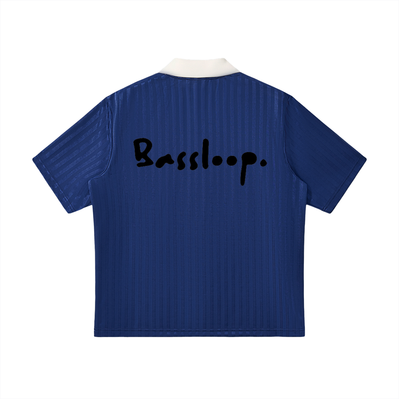 Bassloop. Collar Striped Jersey