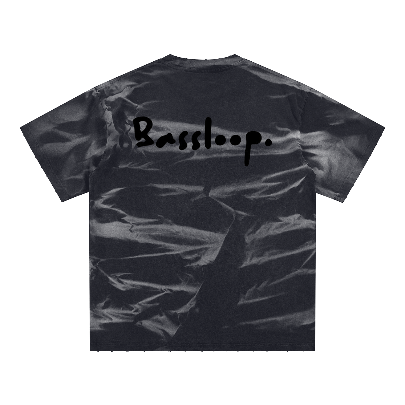 Bassloop. Frayed Stripe Tee