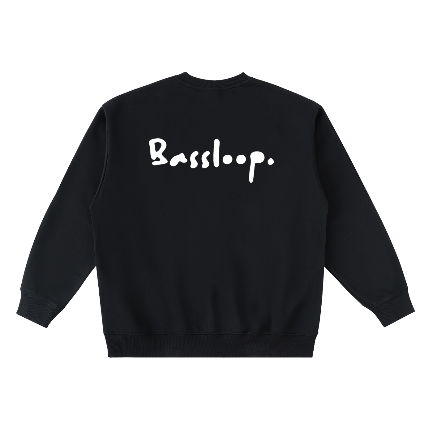 Bassloop. Script Sweatshirt