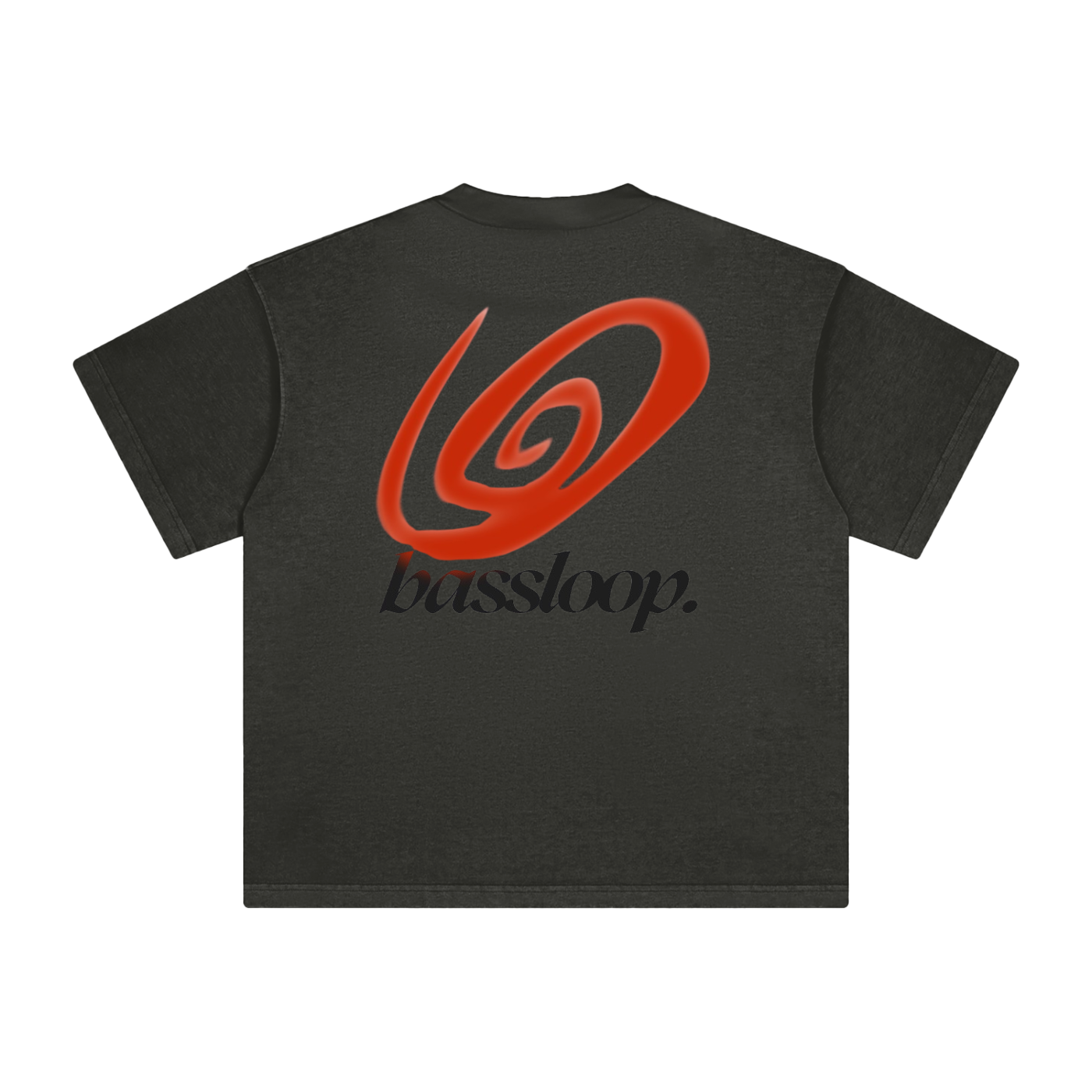 Bassloop. Sun Swirl Heavy tee.