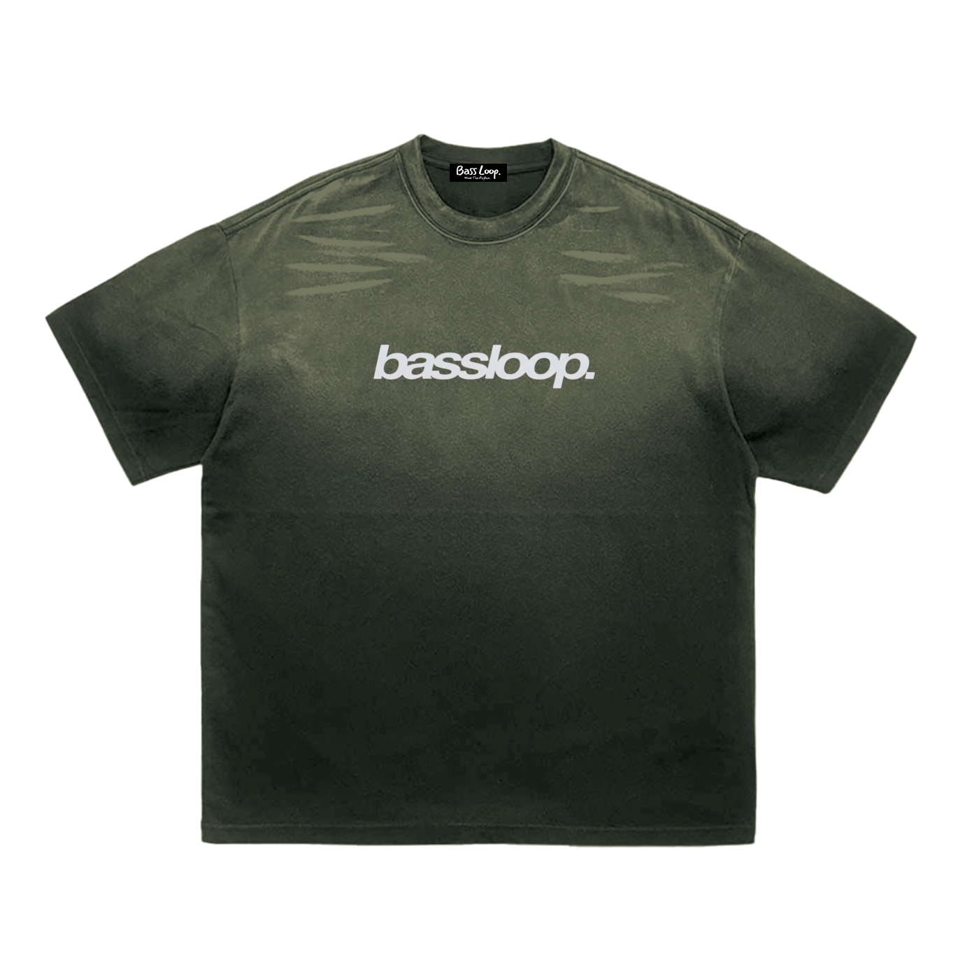Bassloop. Tiger Gradient Tee
