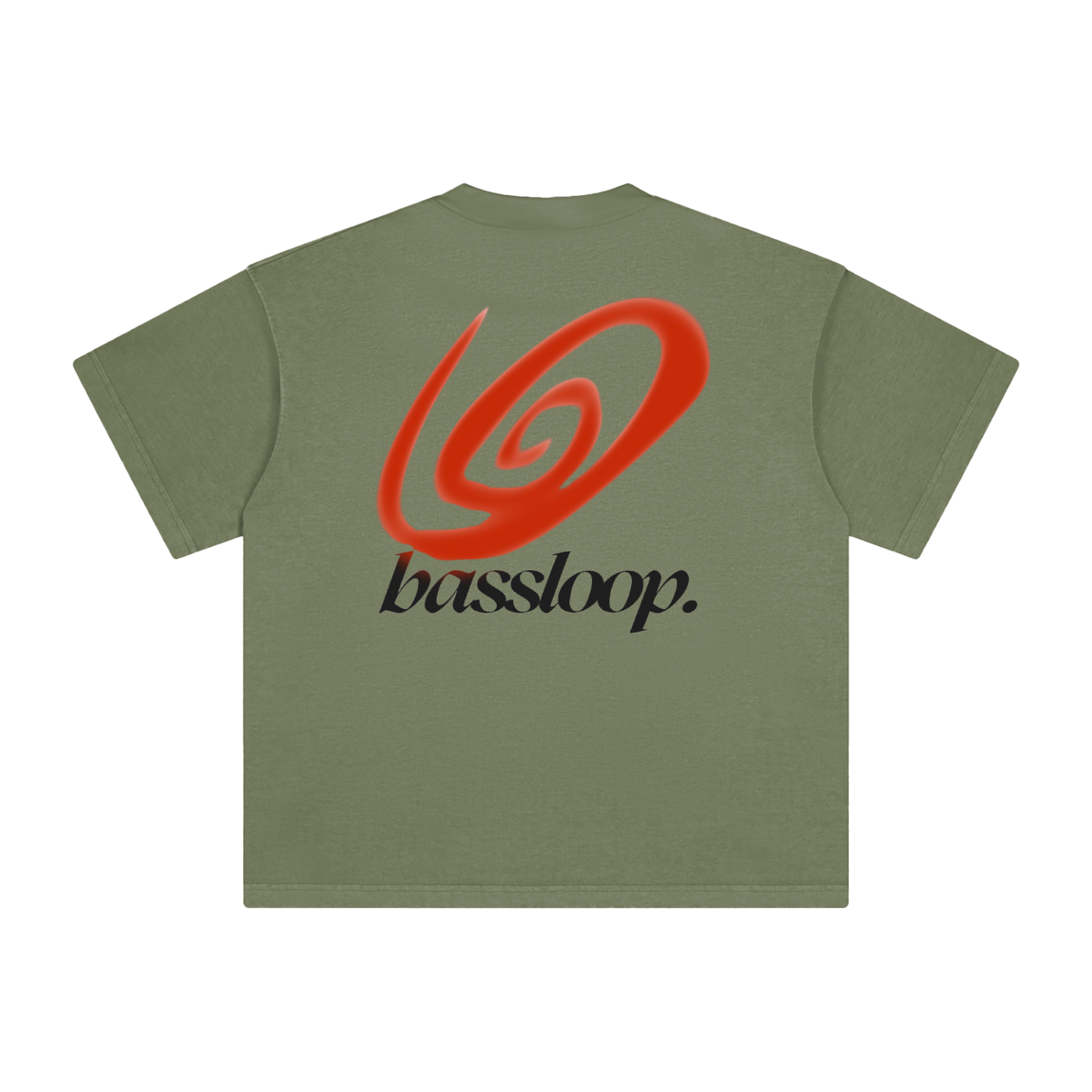 Bassloop. Sun Swirl Heavy tee.
