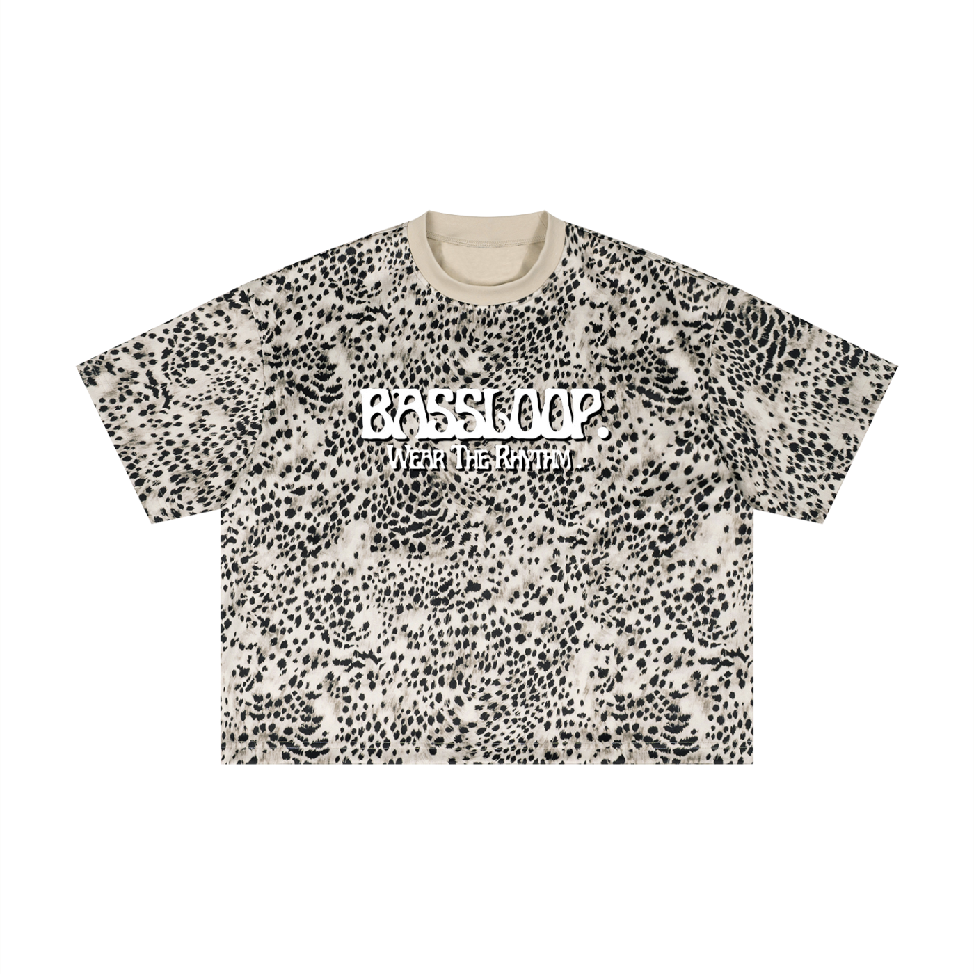 Bassloop. Leopard Tee