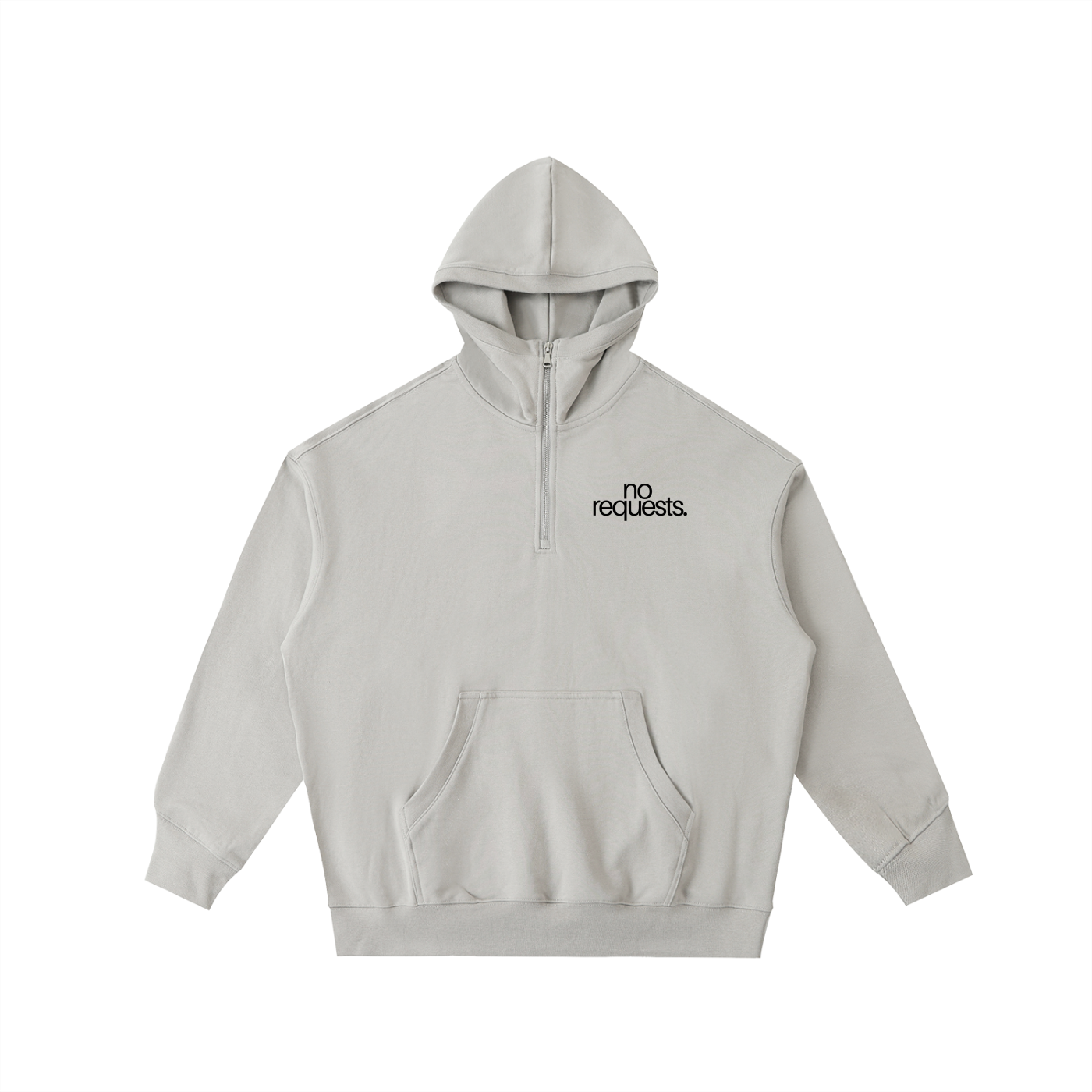 Bassloop. X Fat Worm Records No requests Heavy Half-Zip Fleece Hoodie