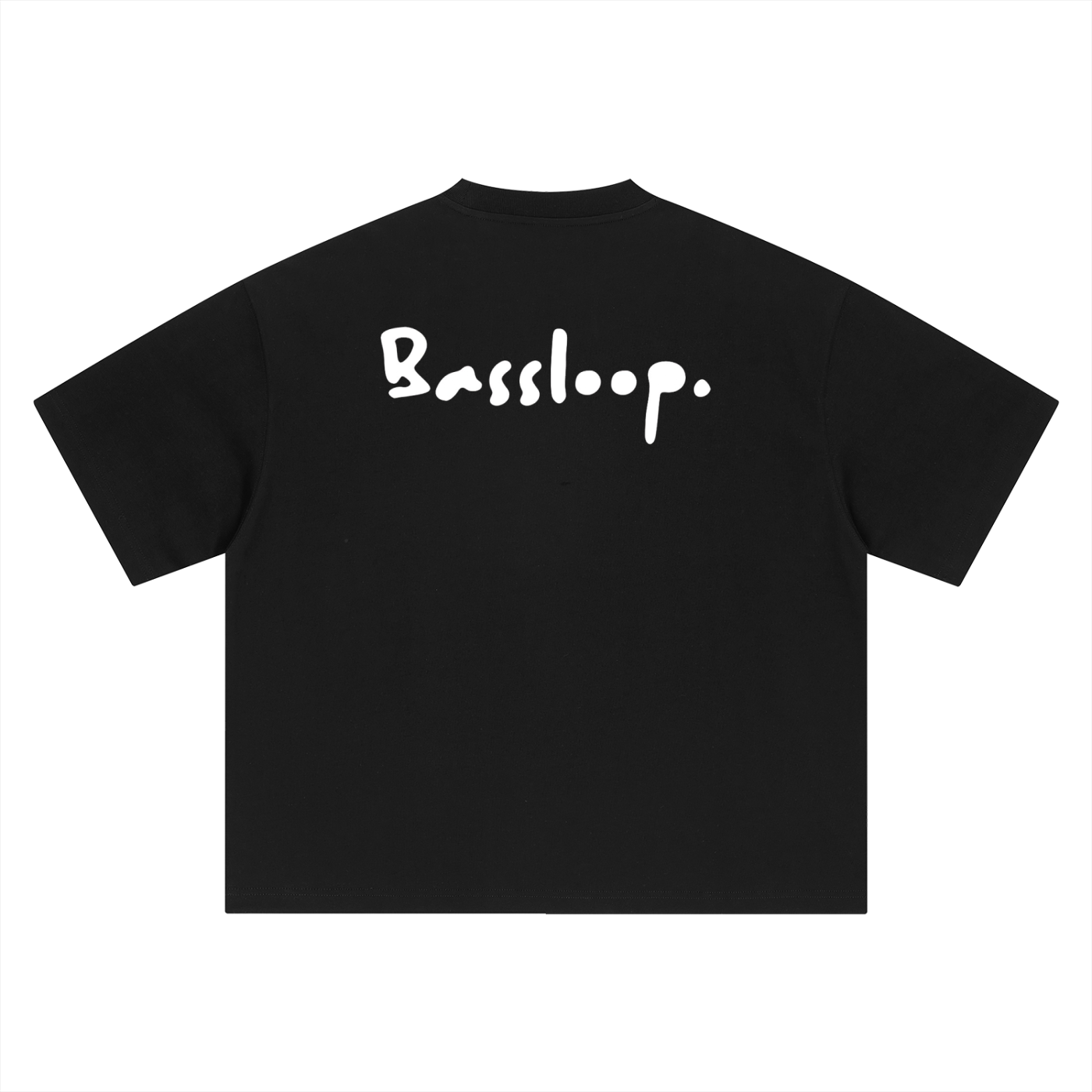 Bassloop. Industry Tee (White Text)