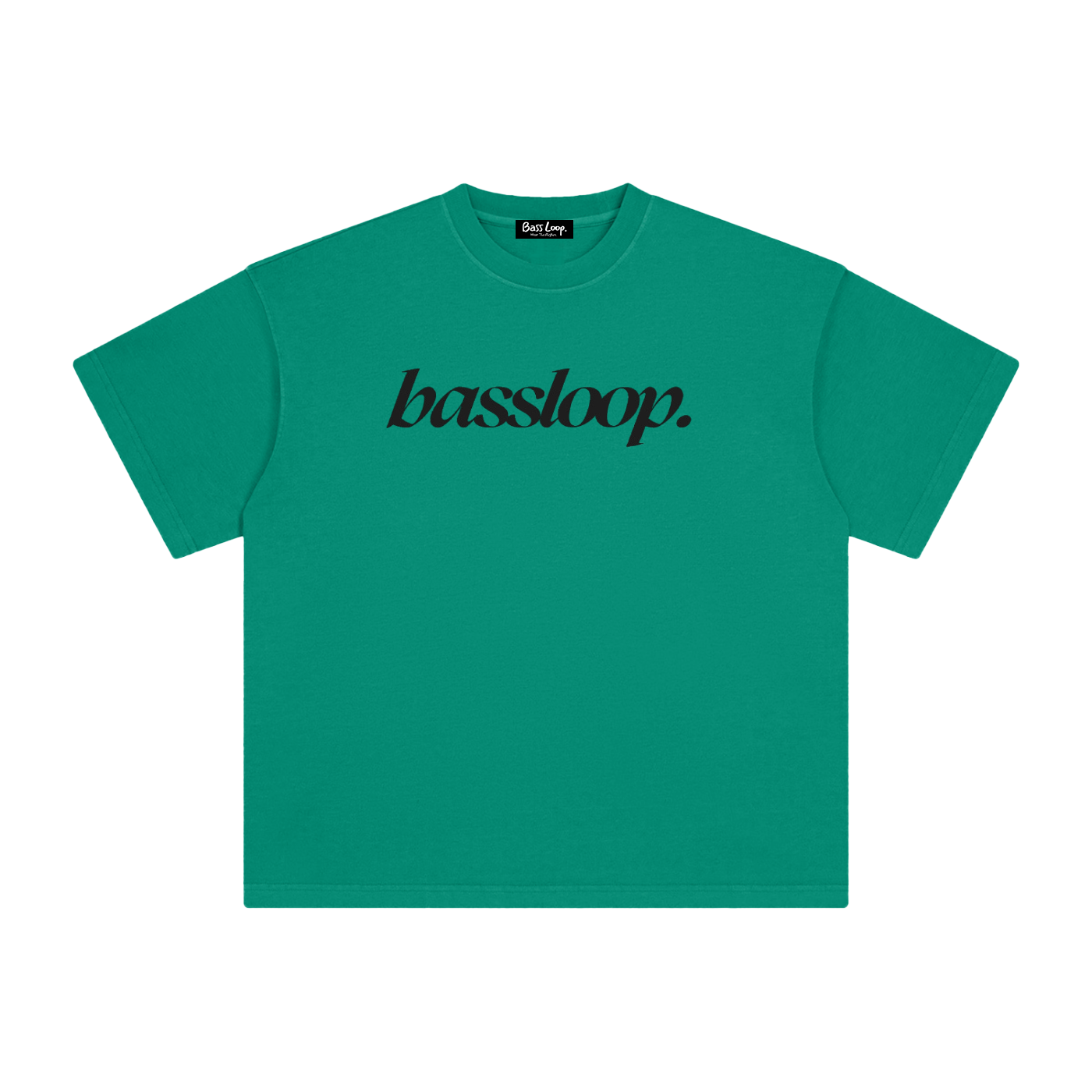 Bassloop. Sun Swirl Heavy tee.