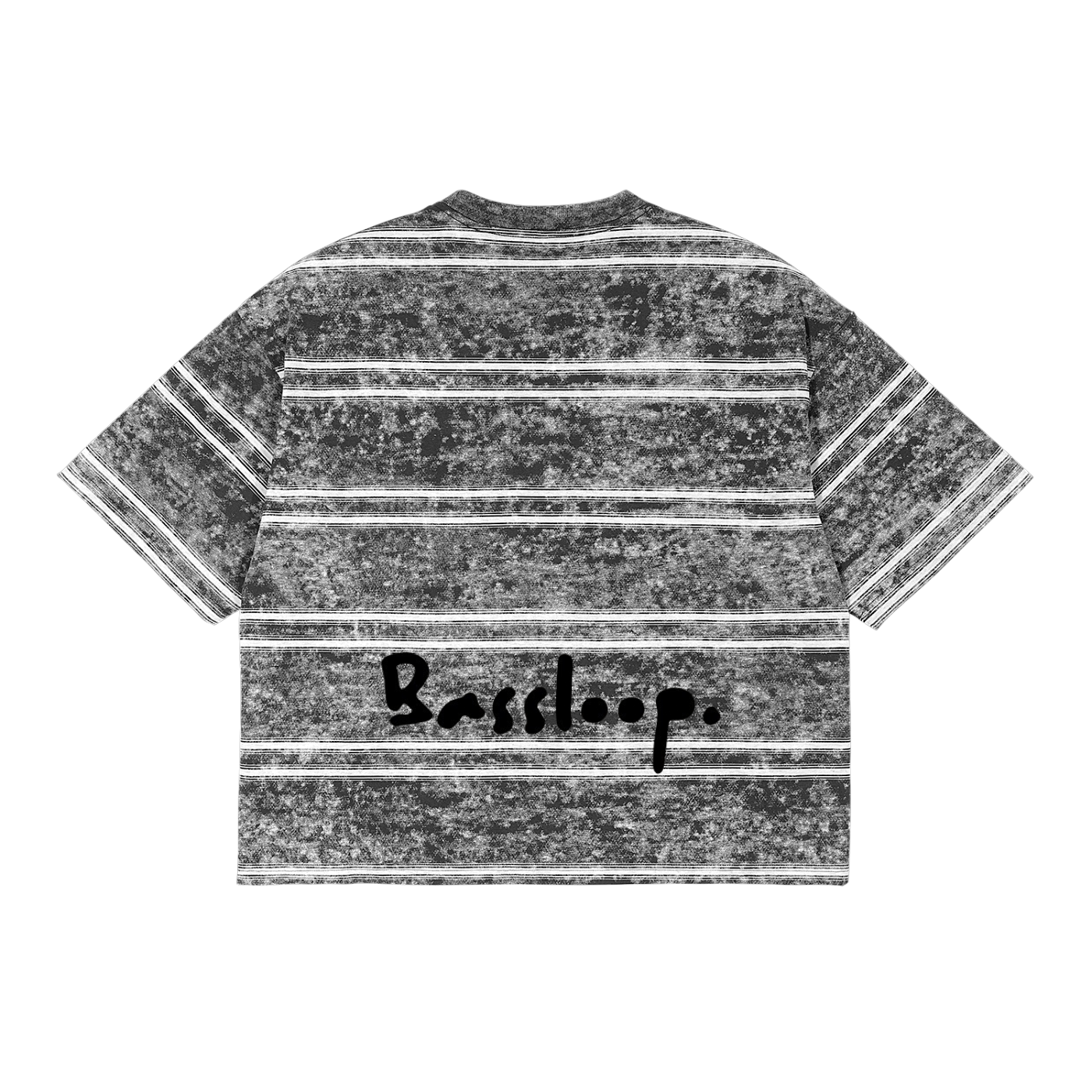 Bassloop. Snow Stripe Tee