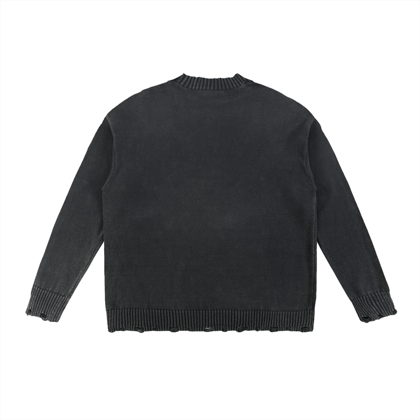 Bassloop. Frayed Sweater