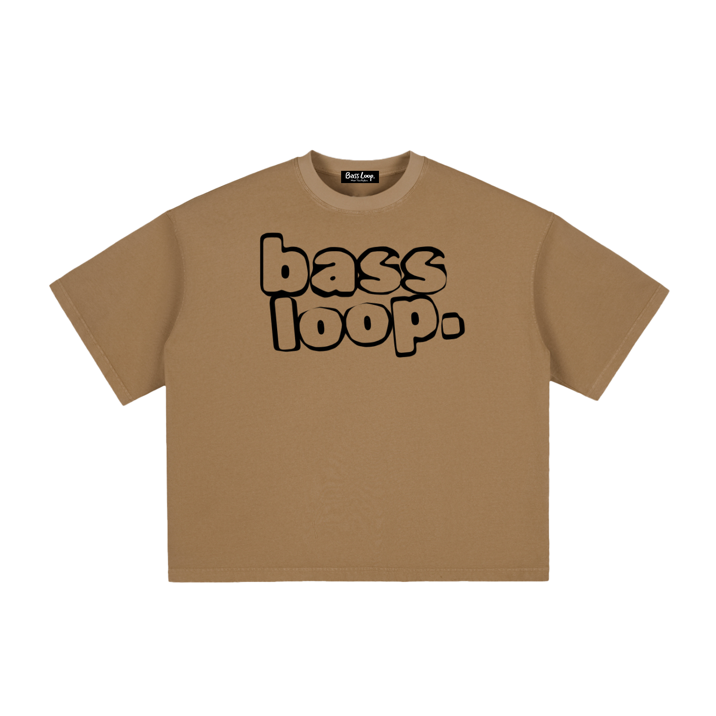 Bassloop. Bold Boxy Tee