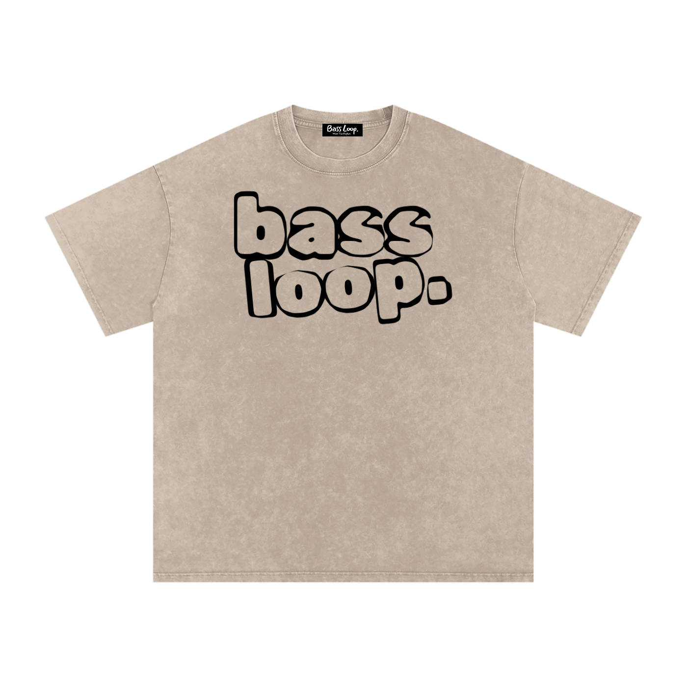 Bassloop. Bold Washed Tee