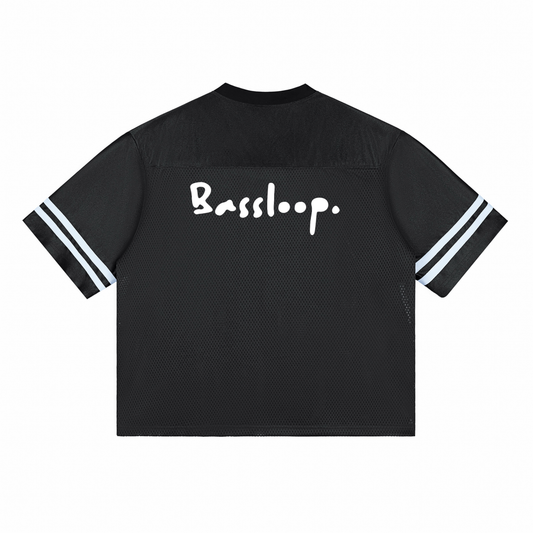 Bassloop. Script Mesh Jersey (Black)