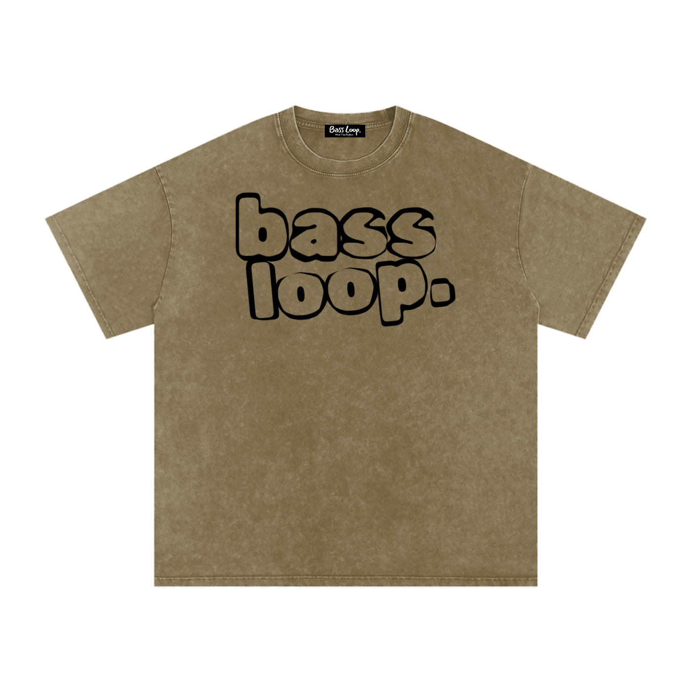 Bassloop. Bold Washed Tee