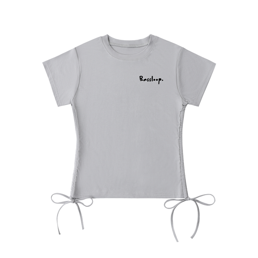 Bassloop. Drawstring Tee