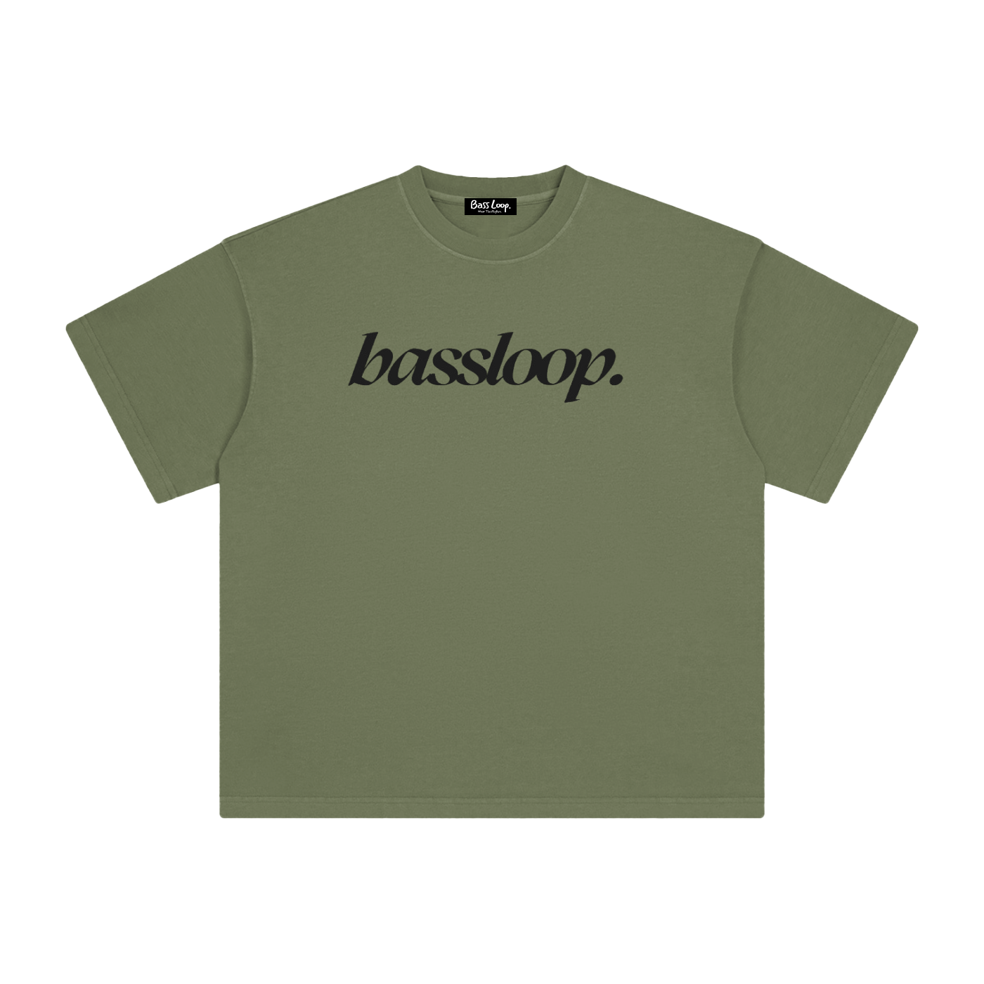Bassloop. Sun Swirl Heavy tee.