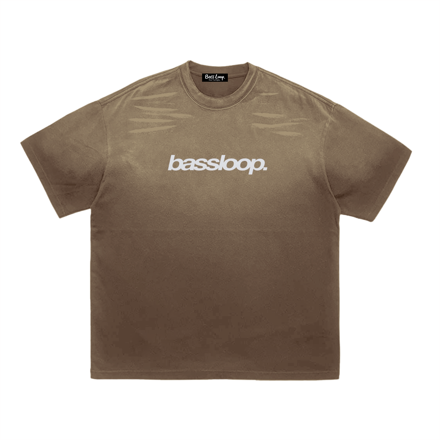 Bassloop. Tiger Gradient Tee