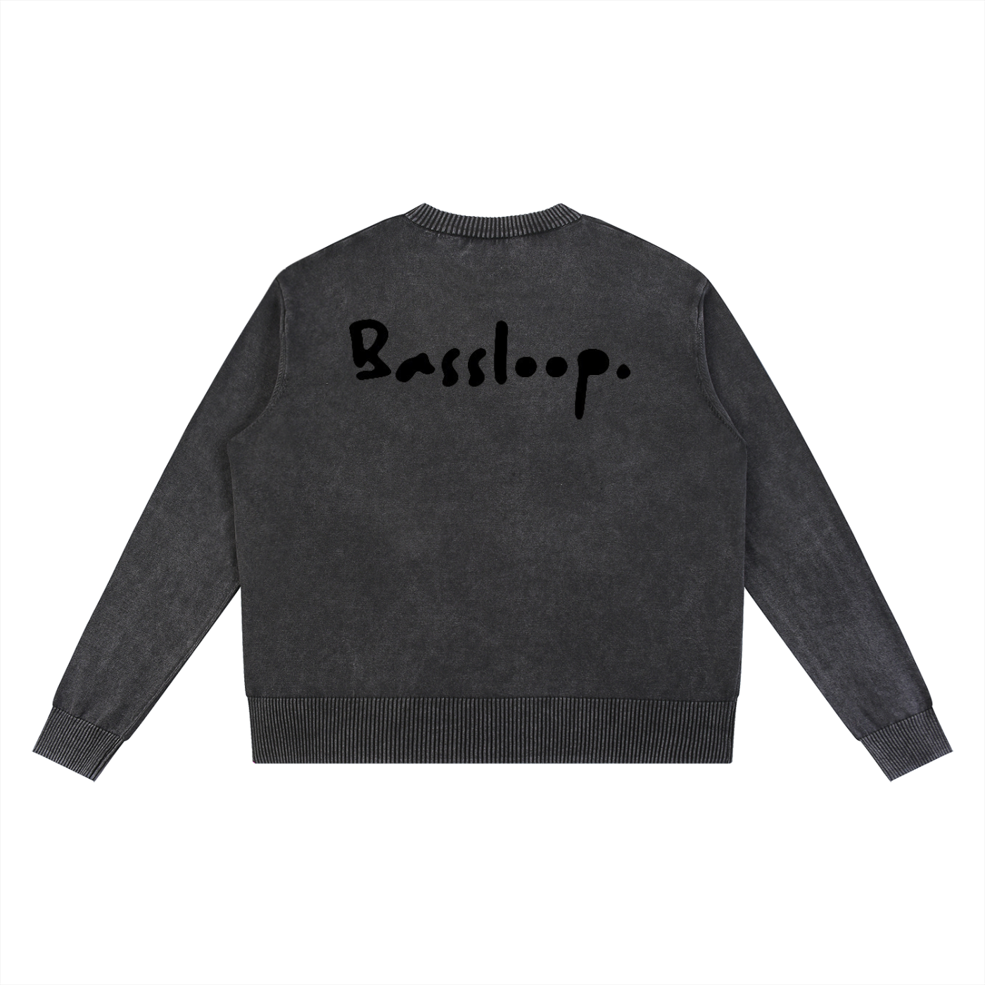 Bassloop. Washed Oversized Sweater