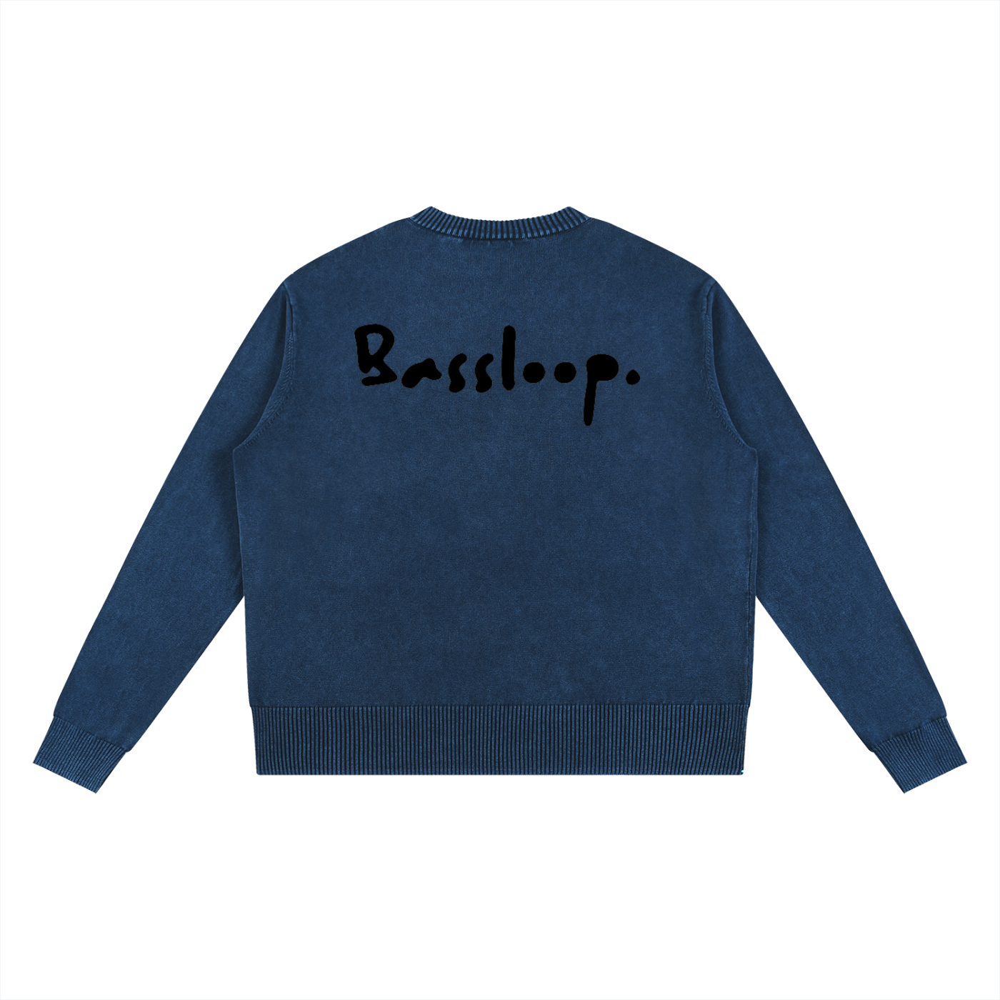 Bassloop. Washed Oversized Sweater