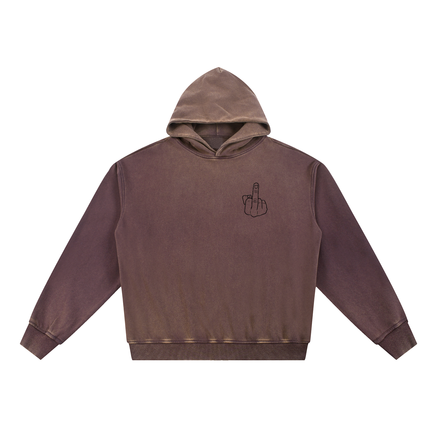 Bassloop. X Fat Worm Records Invite Only Hoodie