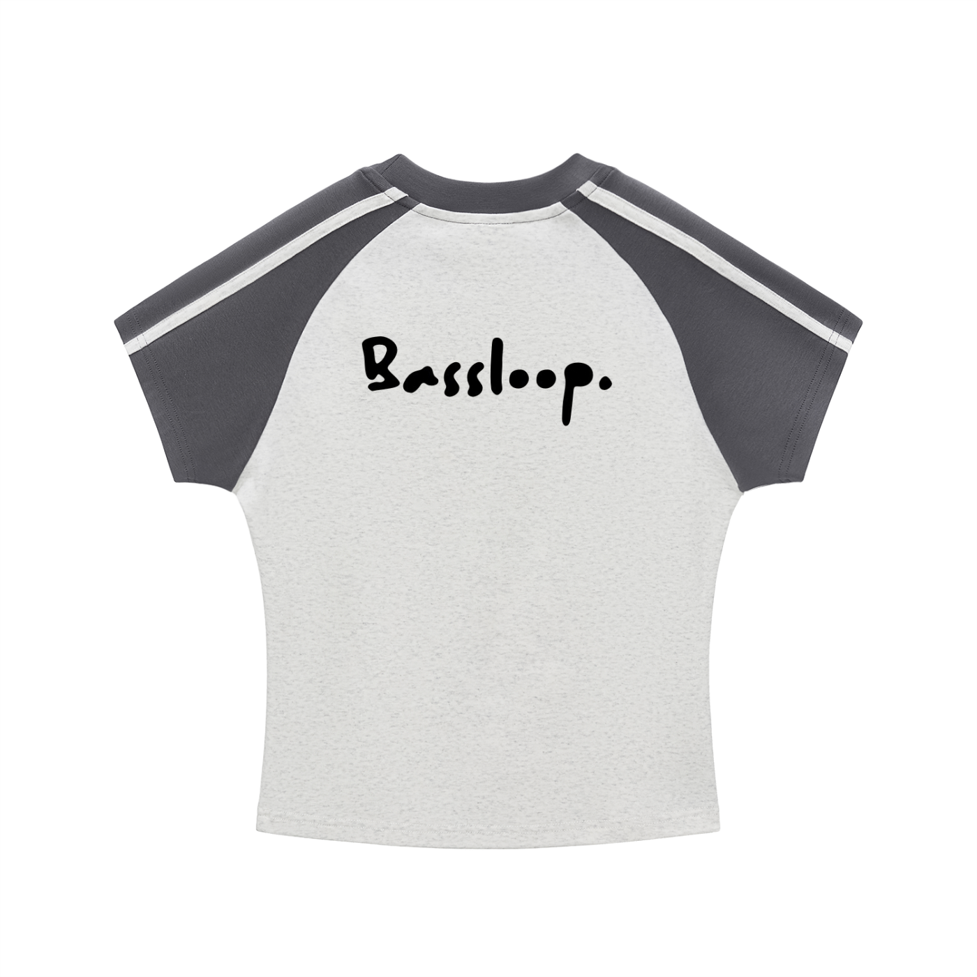 Bassloop. Raglan Sleeve Tee.