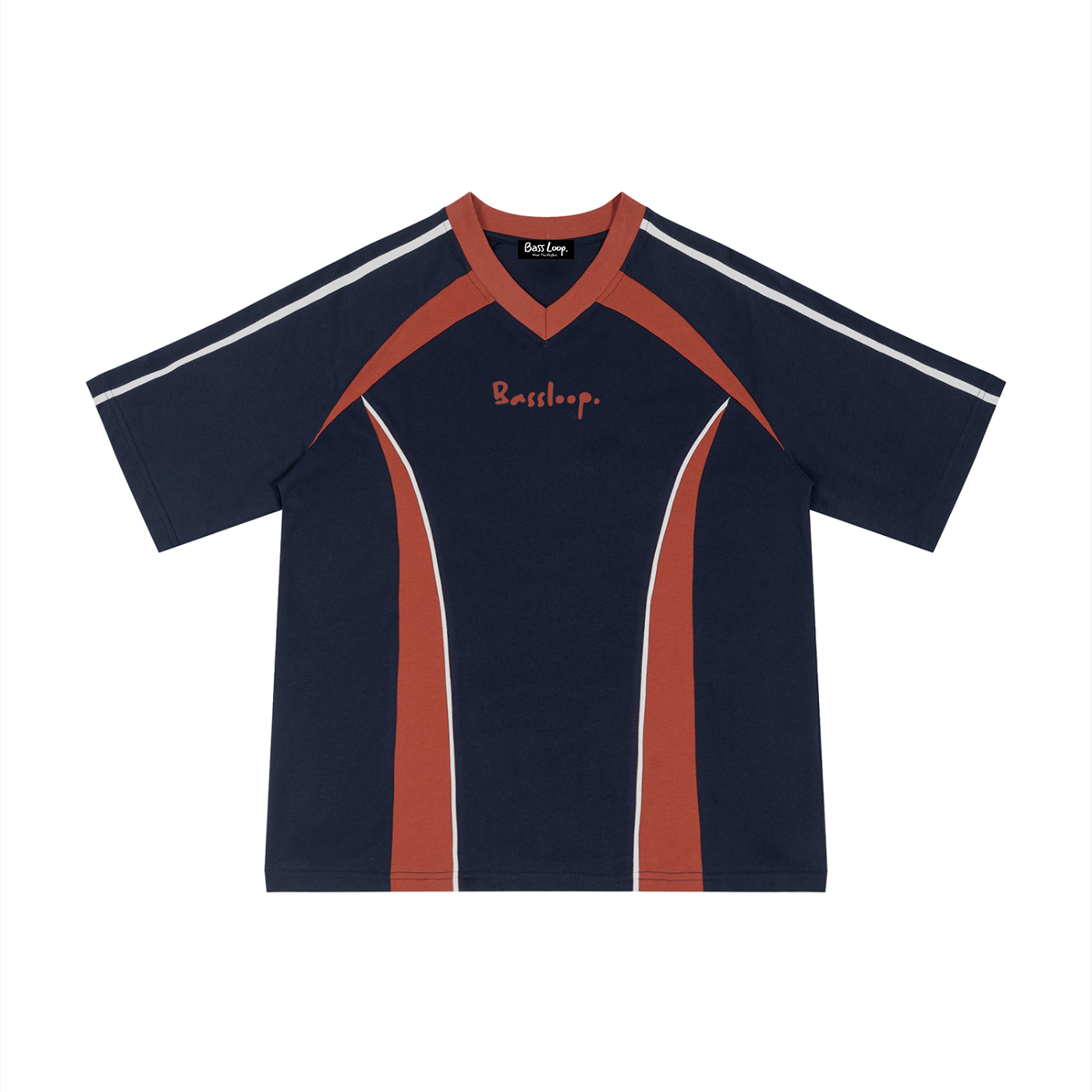 Bassloop. Block Stripe Jersey