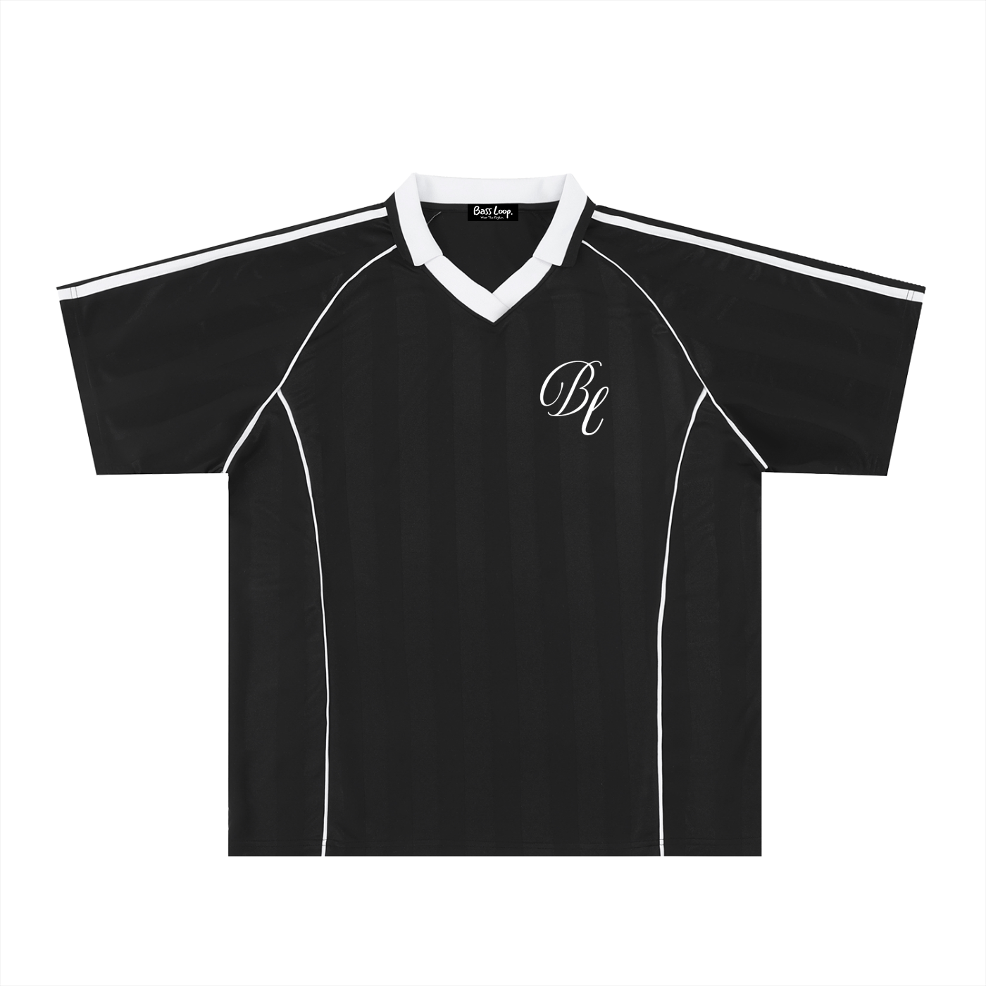 Bassloop. Lined Football Jersey
