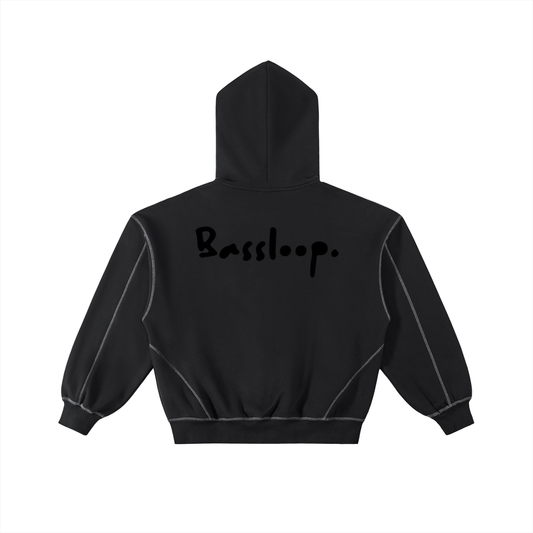 Bassloop. Lined Zip Up