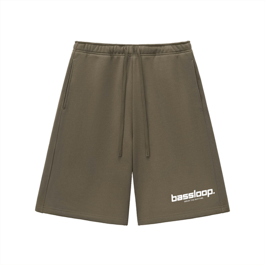 Bassloop. Limited Edition Speedy Logo Heavyweight Fleece Shorts