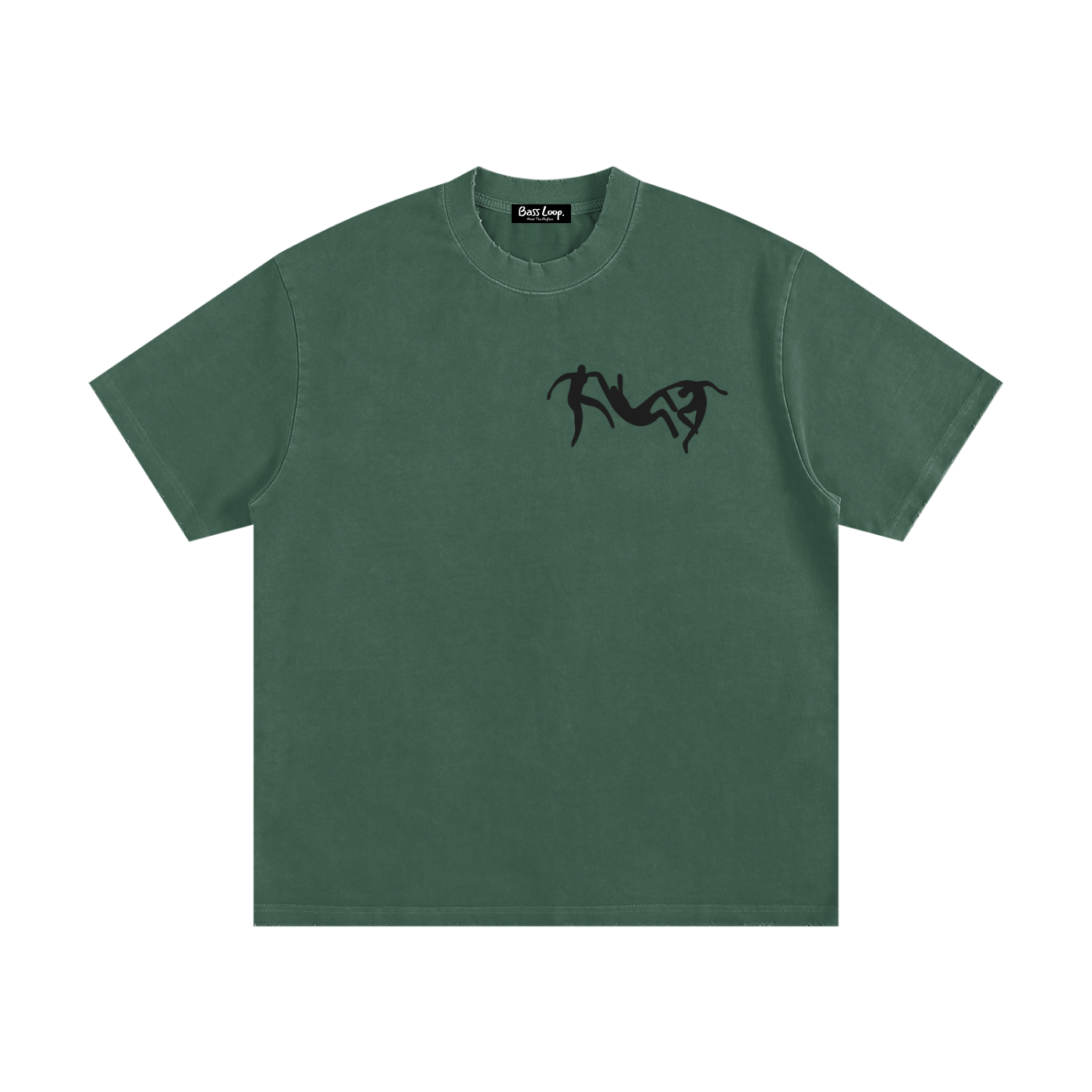 Bassloop. Falling Man Heavy Tee