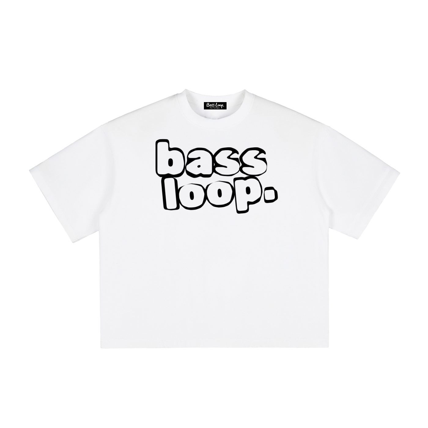 Bassloop. Bold Boxy Tee