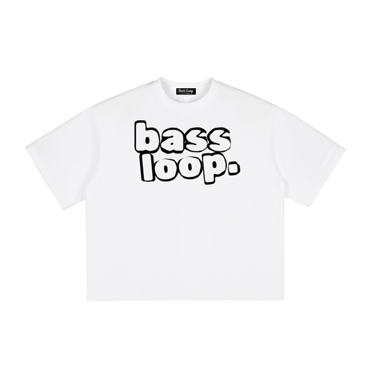 Bassloop. Bold Boxy Tee