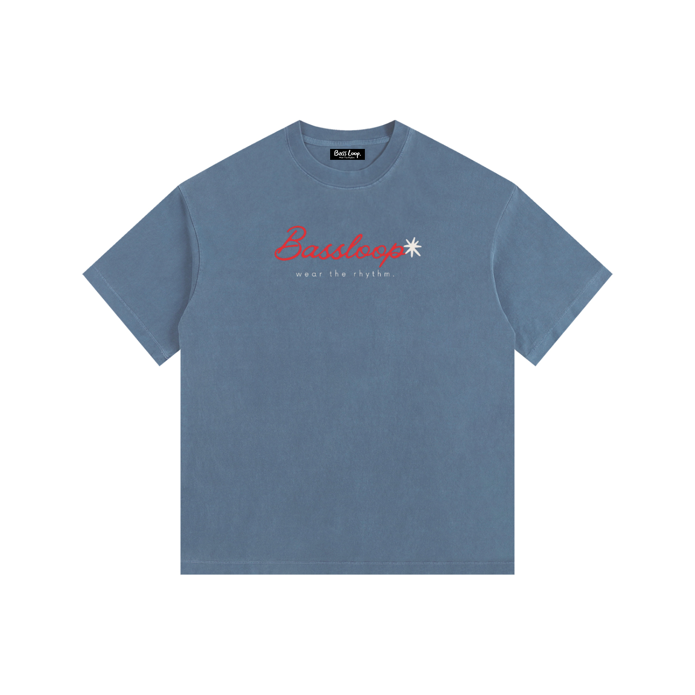 Bassloop. Cherry Heavy Tee