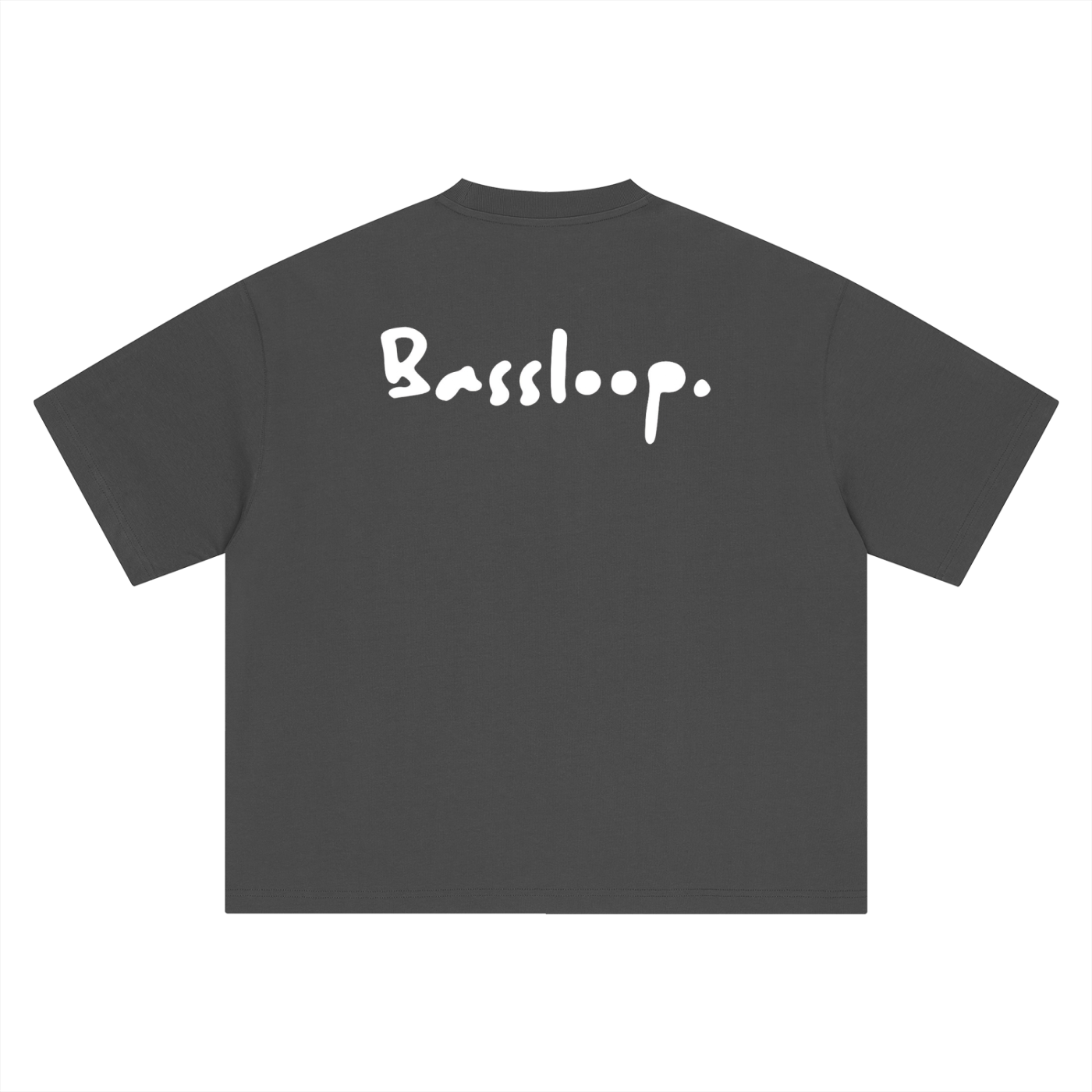 Bassloop. Industry Tee (White Text)