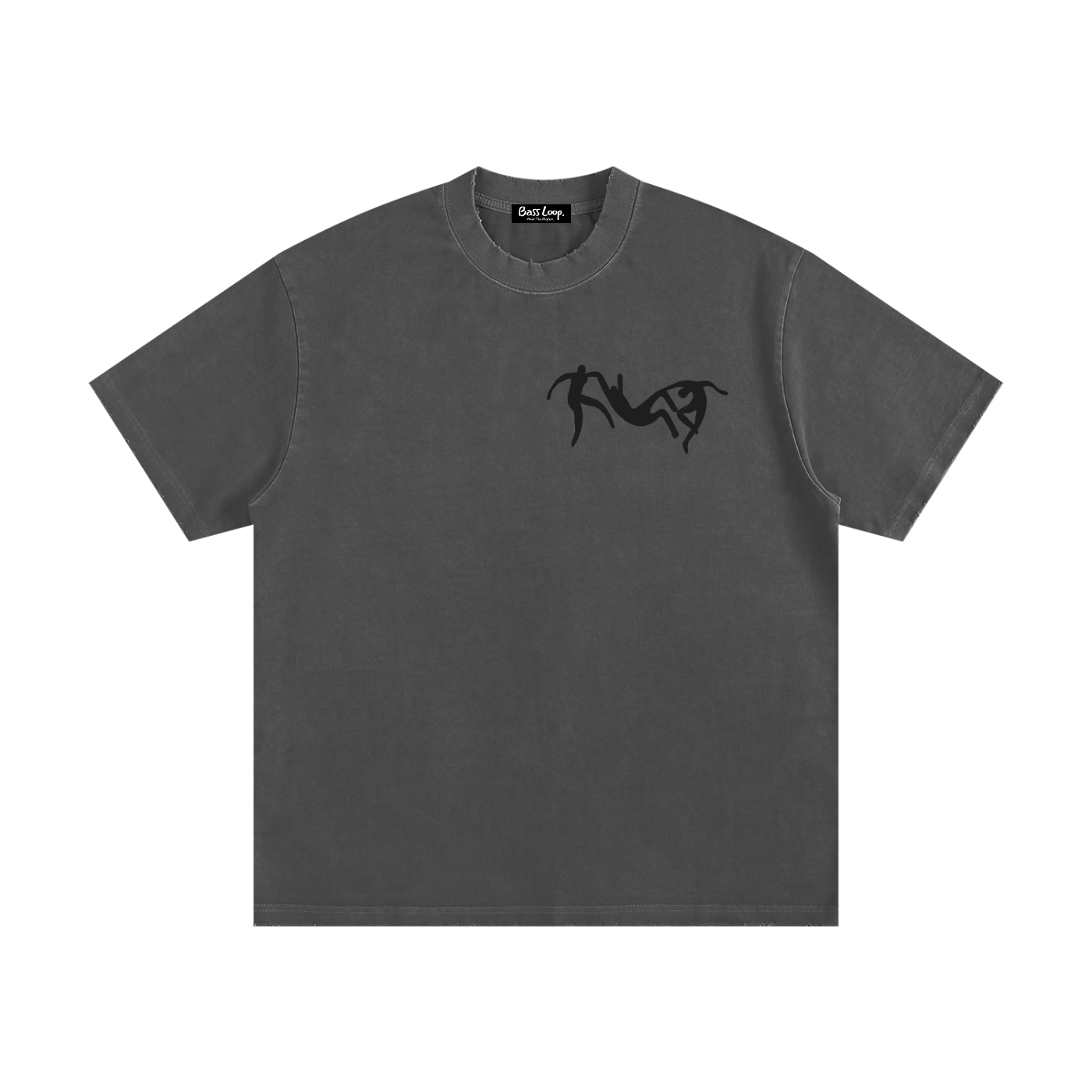 Bassloop. Falling Man Heavy Tee