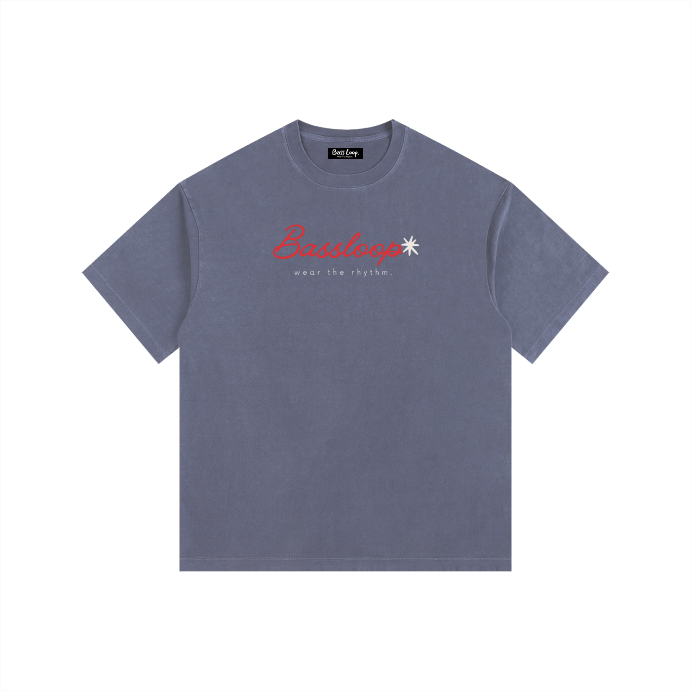 Bassloop. Cherry Heavy Tee
