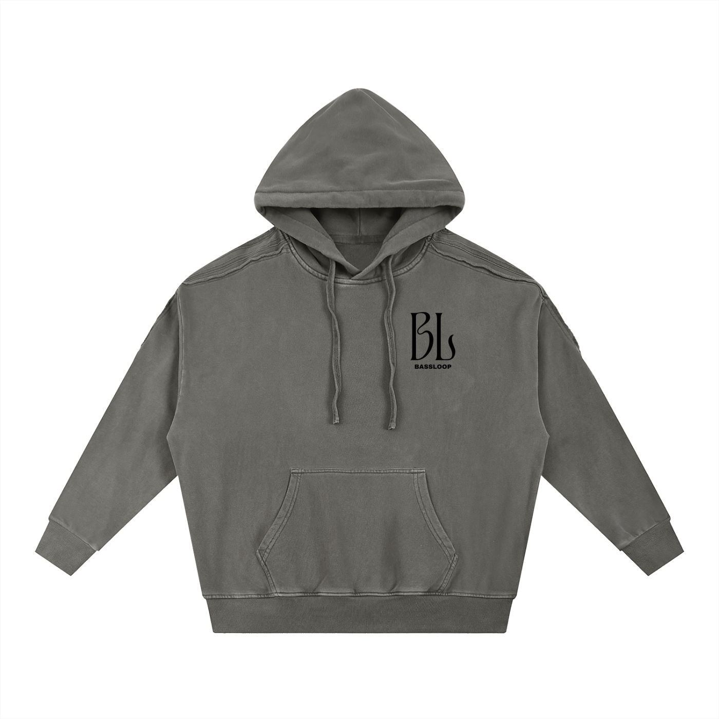 Bassloop. Tape Edge Hoodie