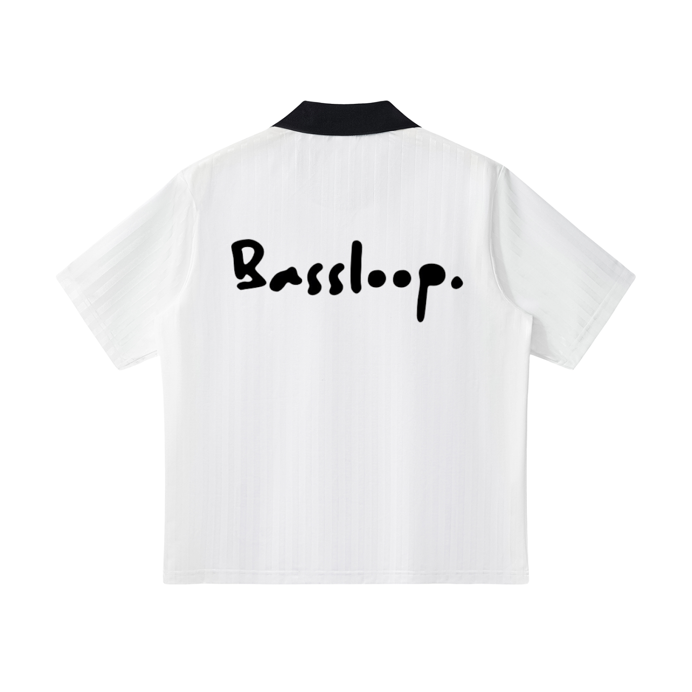 Bassloop. Collar Striped Jersey