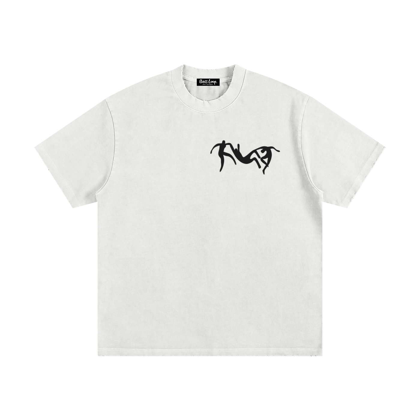 Bassloop. Falling Man Heavy Tee