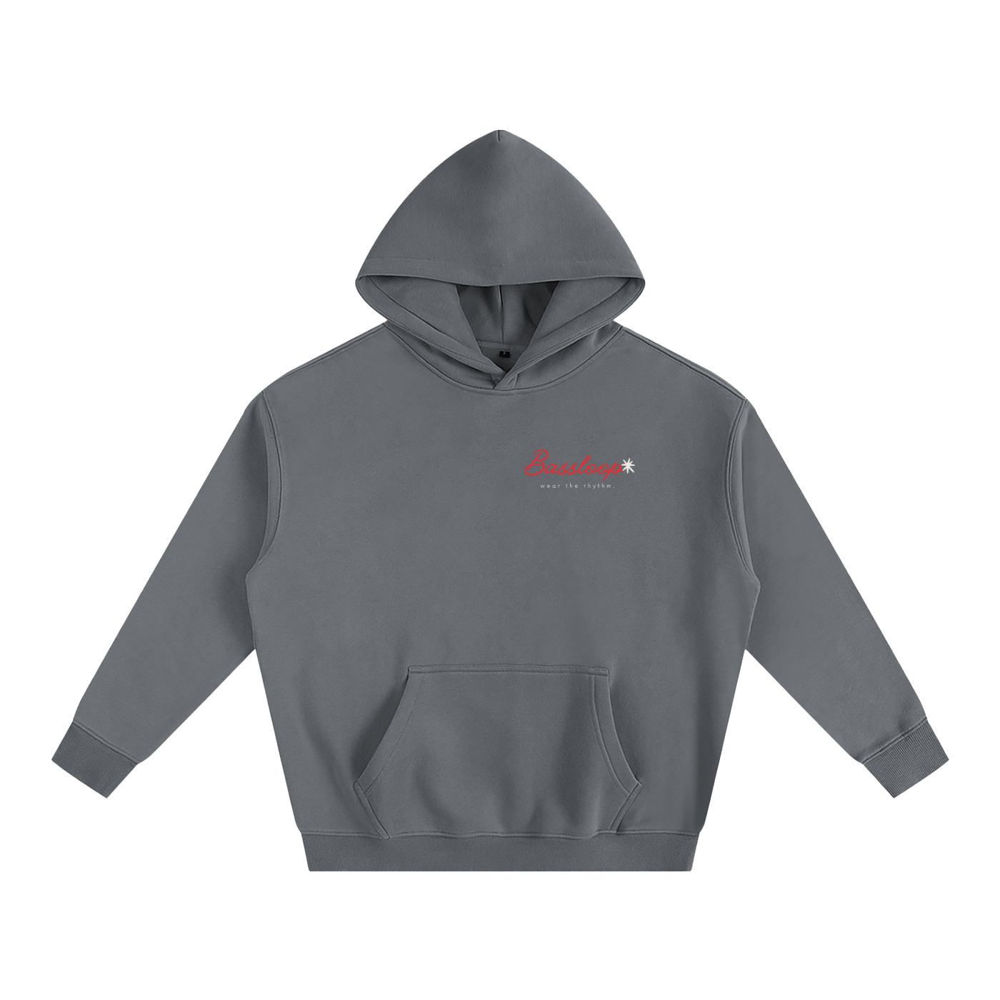 Bassloop. Cherry Heavy Hoodie