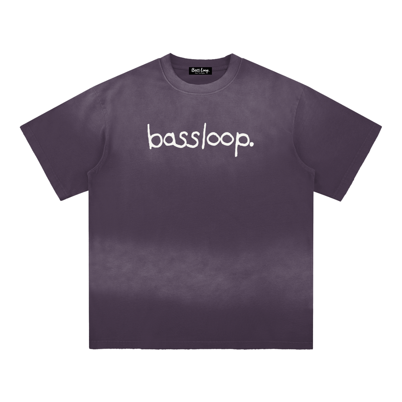 Bassloop. Sun Fade Gradient Tee