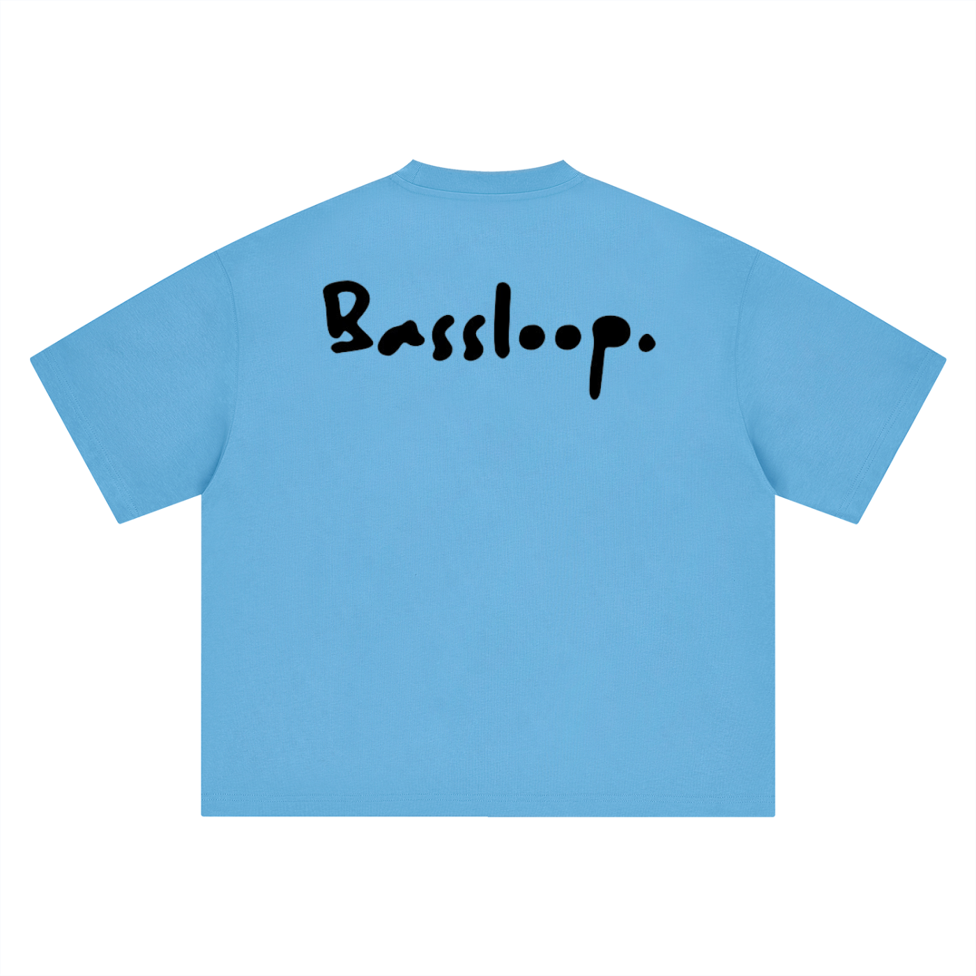 Bassloop. Industry Tee (Black Text)