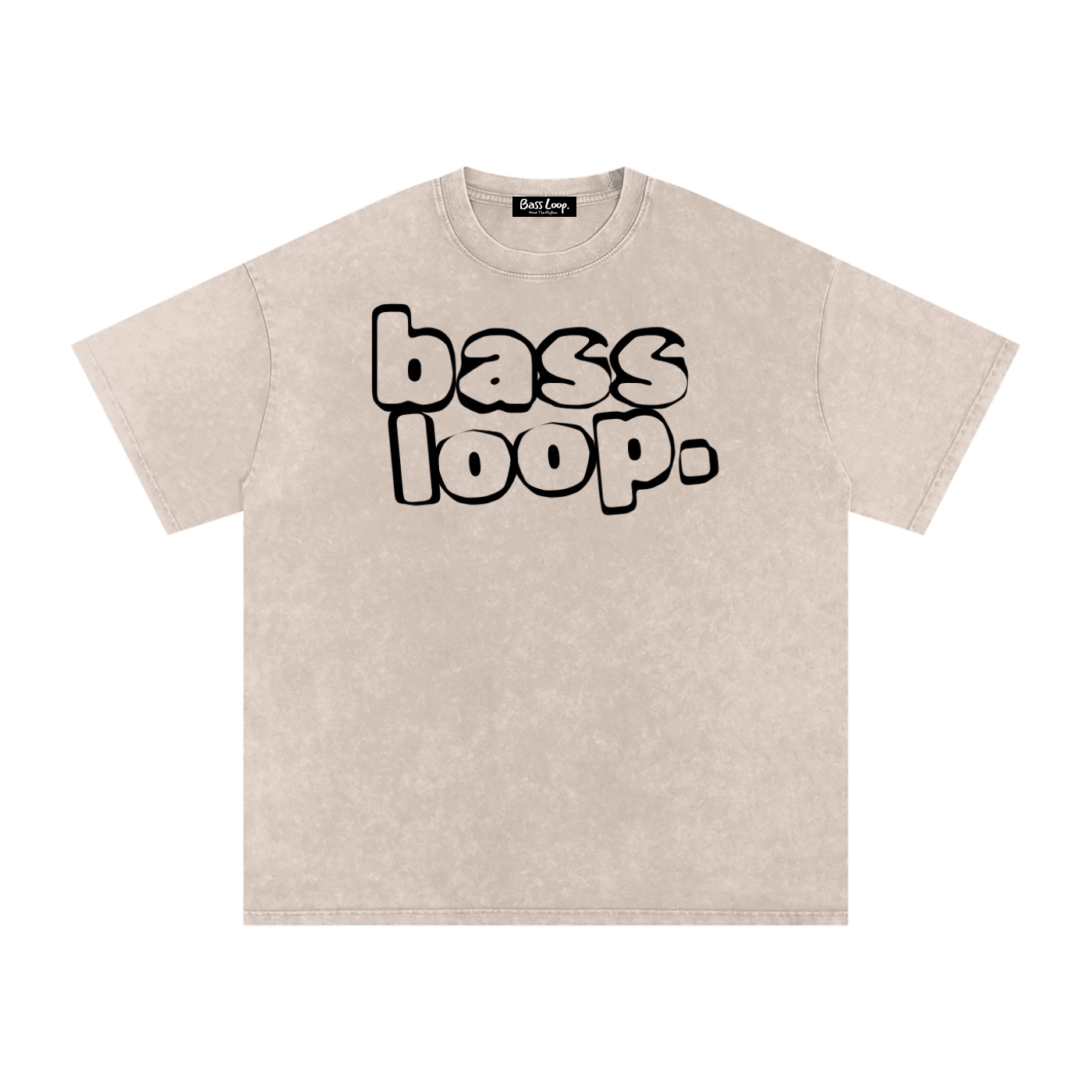 Bassloop. Bold Washed Tee