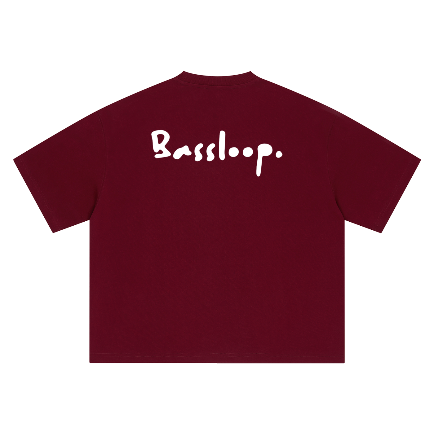 Bassloop. Industry Tee (White Text)